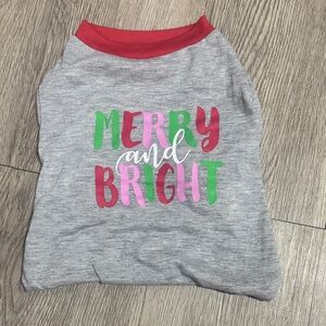 Gray 'Merry and Bright' Sweatshirt